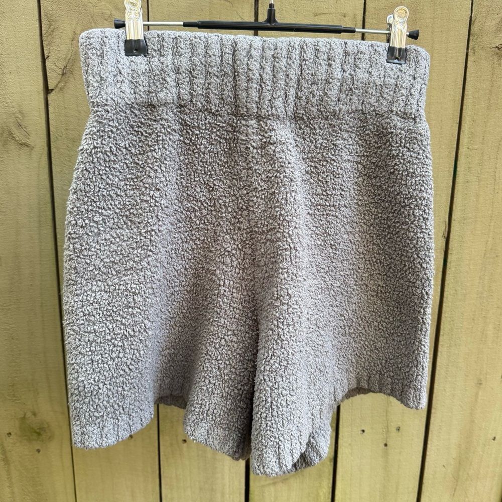 SKIMS High Waist Gray Shorts